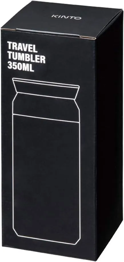 KINTO Plastic 20934 Travel Tumbler, 11.8 fl oz (350 ml), Khaki