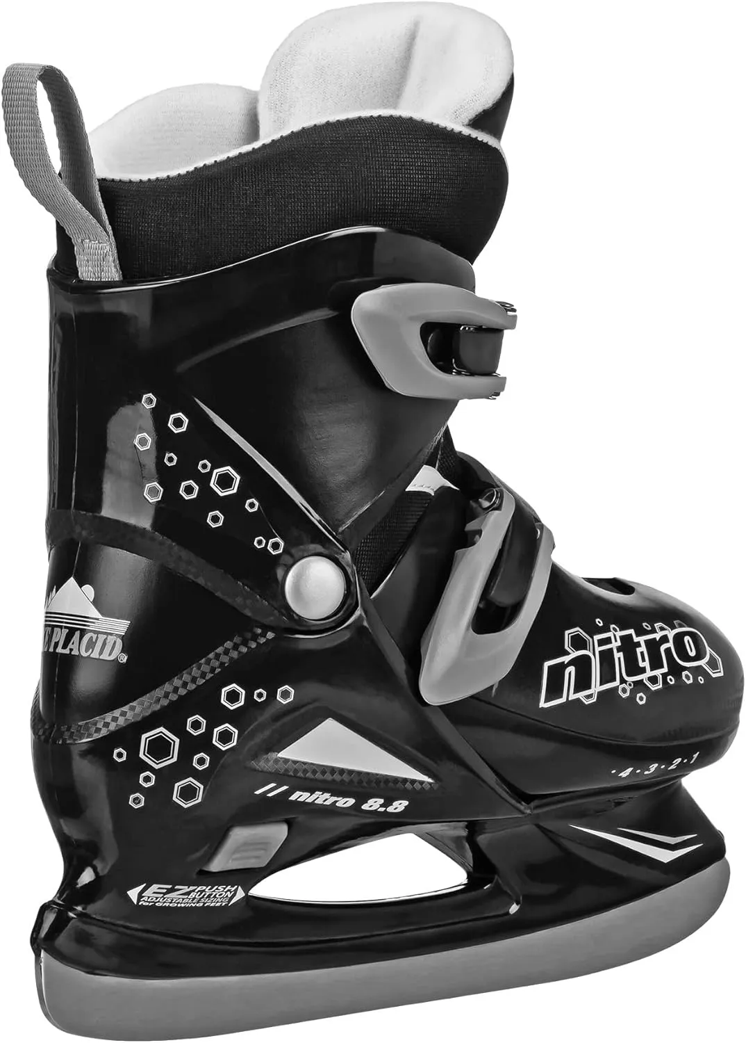 Lake Placid Boys Nitro 8.8 Adjustable Ice Skates