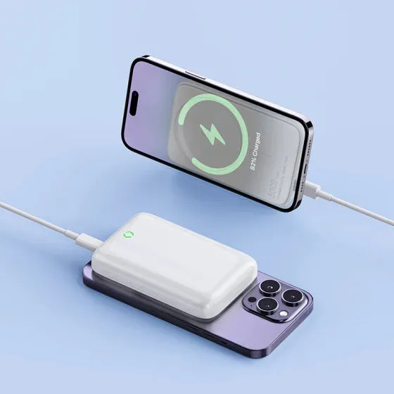 Lanex Mini Magnetic Fast Charging Power Bank 5000mAh