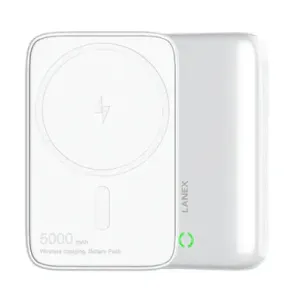 Lanex Mini Magnetic Fast Charging Power Bank 5000mAh