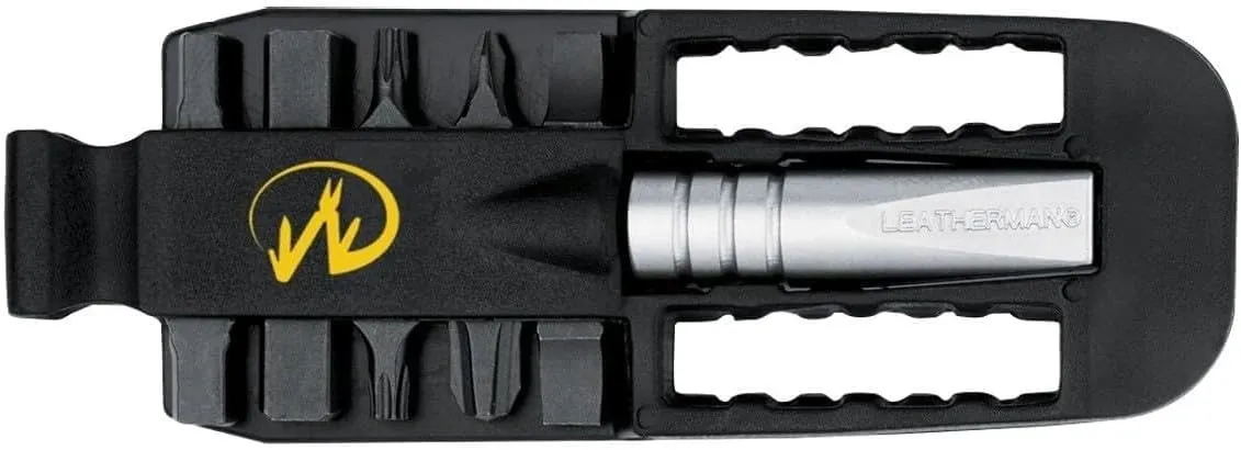 Leatherman portapuntas intercambiable, adecuado para puntas hexagonales de 1/4" y puntas hexagonales estándar