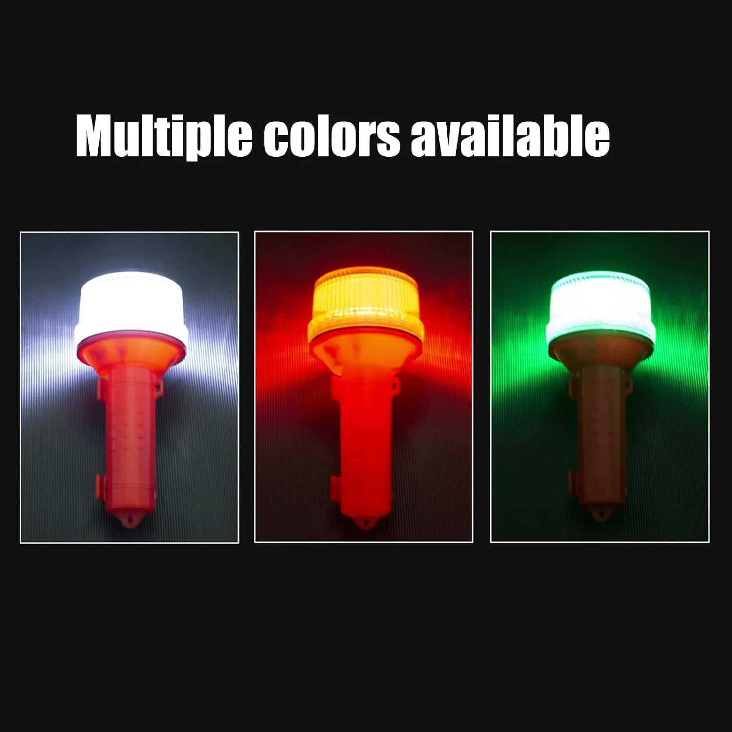 LED Marine Beacon - Survival Flare, Floating Strobe | Battery-Powered Emergencyy Blinker for Maritime Security, Ensuring High Visibility in Dark Or Stormy Weather While Navigating Pontoons, Sailing
