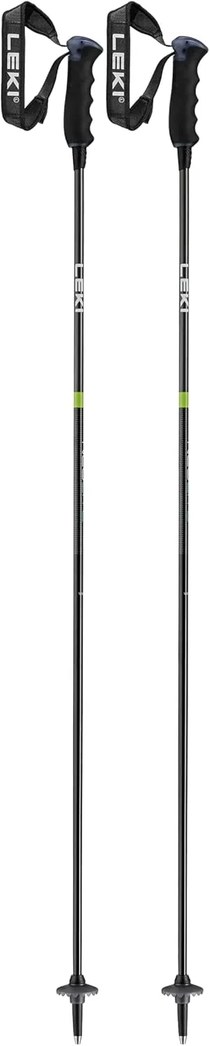 LEKI Neolite Carbon Lightweight Ski Poles for Downhill Skiing
