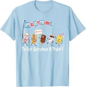 Let’s All Go To The Lobby Treat Retro style tee Movie Funny T-Shirt