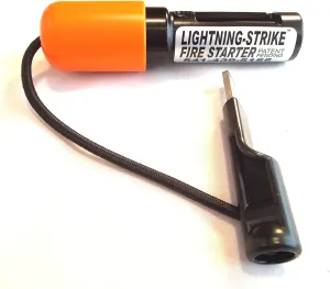 Lightning Strike Darrell Holland's Black OPS Mini Fire Starter Survival Kit.