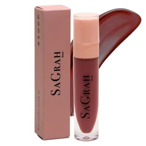 Lip Gloss - Non Sticky - Long Lasting - Natural Gloss Finish Hydrating Lip Gloss - Plum Luster