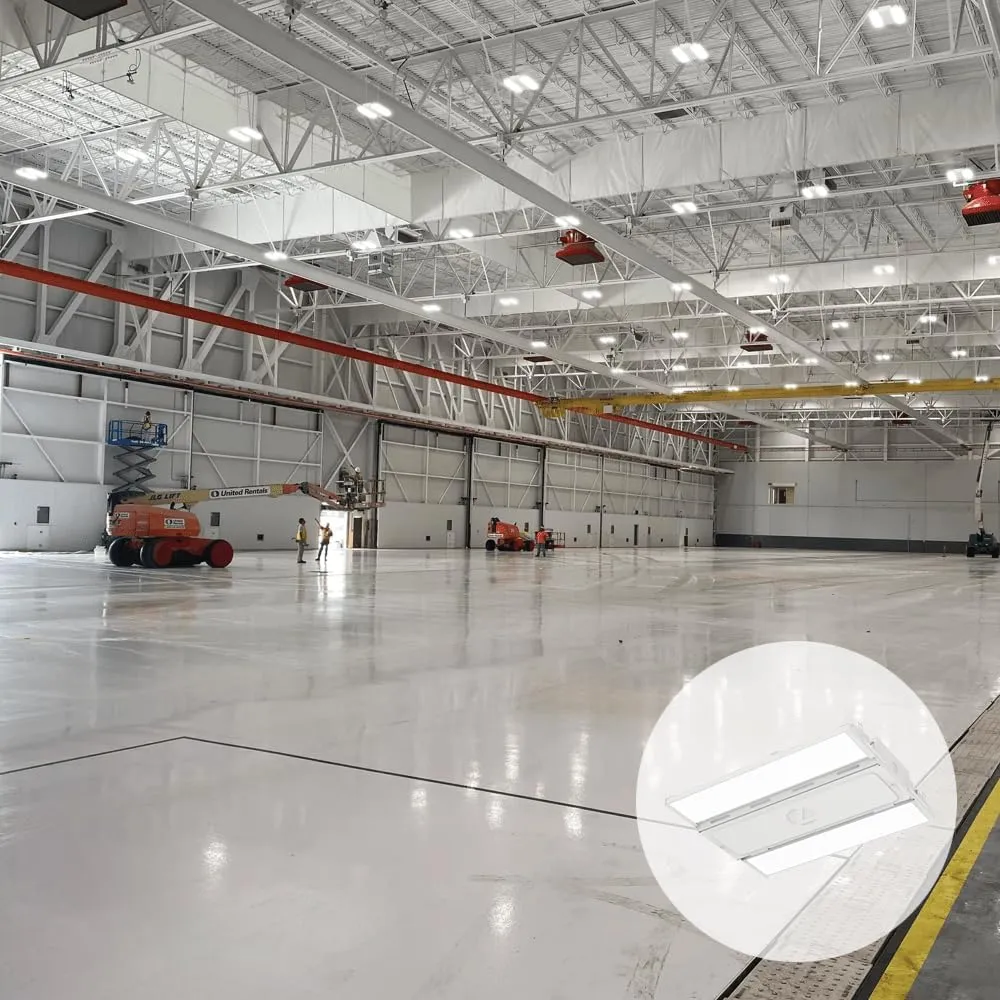Lithonia Lighting Compact Pro LED High Bay Light, Ceiling Lighting Fixture, 15,000 Lumens, 4000K Cool White, Dimmable LED Work Light for Garage and Warehouse, MVOLT 120-277V (CPHB 15LM MVOLT 40K)