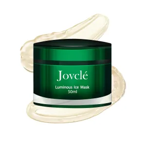 Luminous Ice Facial Mask, Hydrating Gel for Sensitive Skin, Herbal-Infused Formula with Centella Asiatica, Astragalus, Ginseng & Osmanthus, 1.69 fl. oz