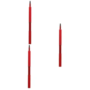 MAGICLULU 3pcs Retractable Lip Brush with Premium Nylon Fibers Portable Makeup Tool for Precise Lip Application for Daily Use and Travel Compact Design with Metal Tube Red