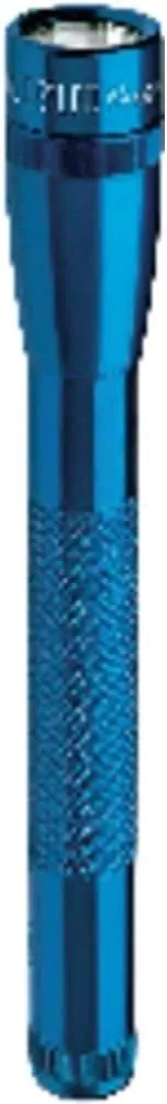 Maglite Mini LED 2-Cell AA Flashlight with Holster, Blue