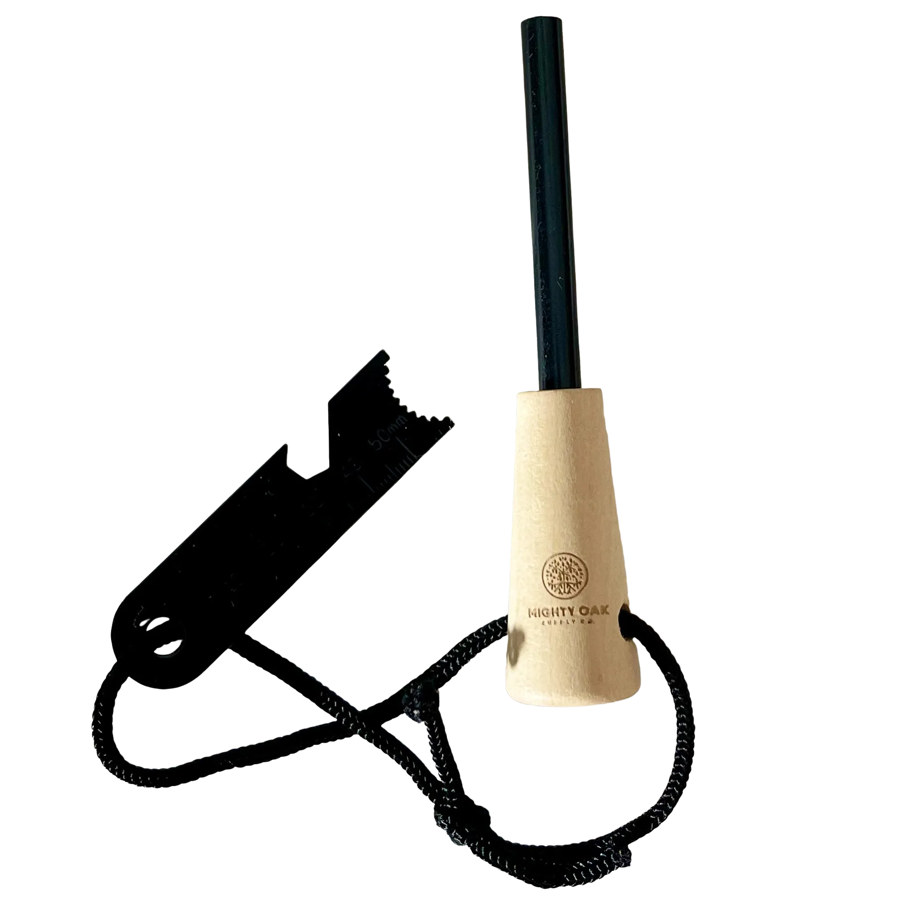 Magnesium Fire Starter - Ferro Rod And Striker
