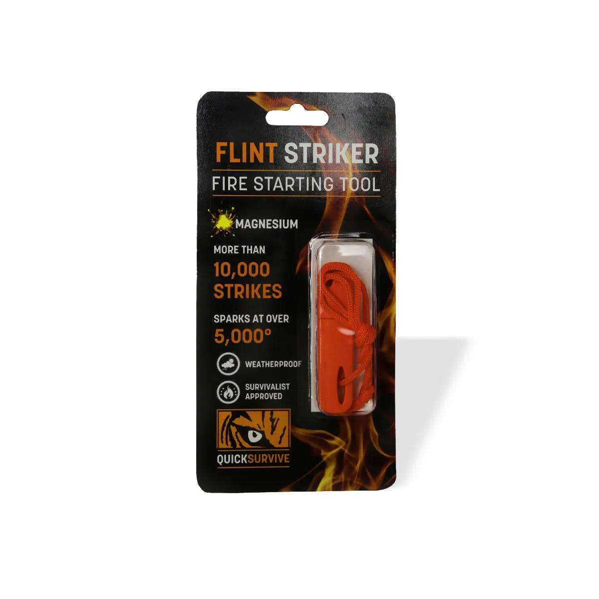 Magnesium Flint Striker Tool by Quick Survive