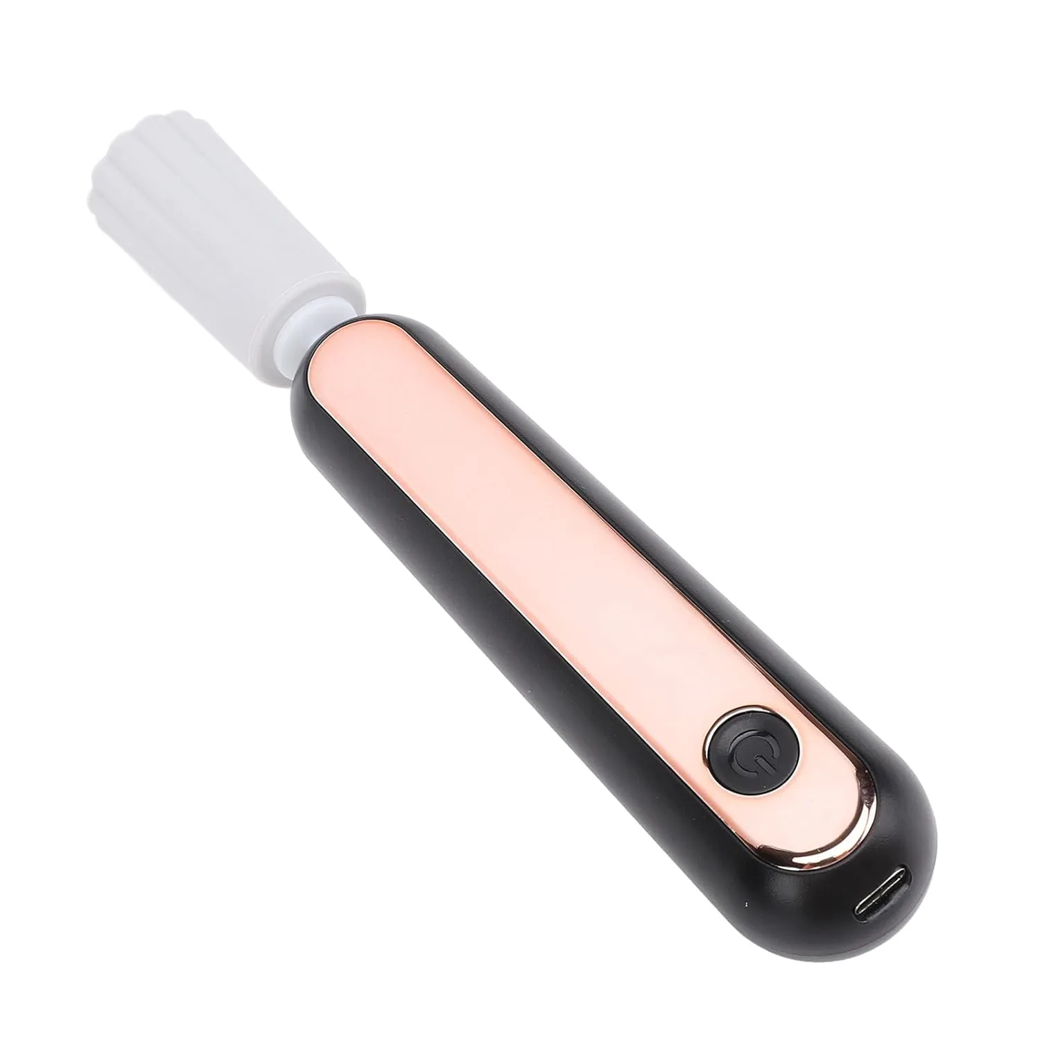 Makeup Brush Cleaner Machine, Electric Makeup Brush Cleaner 5 Silicone Sleeves 8000 To 12000RPM Versatile for Home (Black)