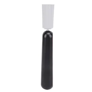 Makeup Brush Cleaner Machine, Electric Makeup Brush Cleaner 5 Silicone Sleeves 8000 To 12000RPM Versatile for Home (Black)