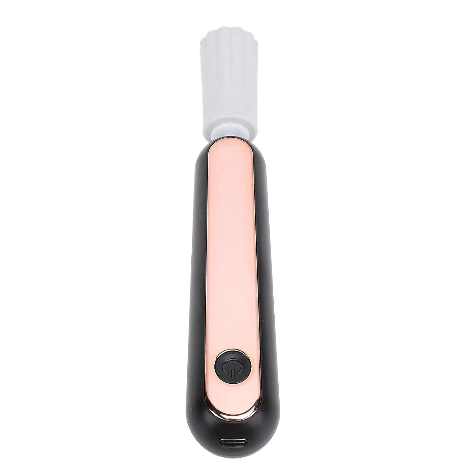 Makeup Brush Cleaner Machine, Electric Makeup Brush Cleaner 5 Silicone Sleeves 8000 To 12000RPM Versatile for Home (Black)