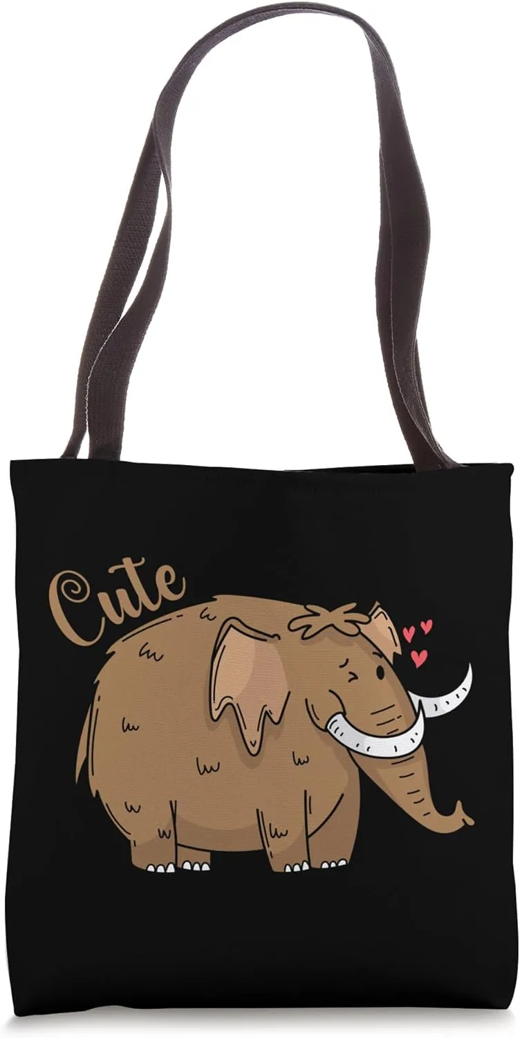 Mammoth is in Love Tote Bag