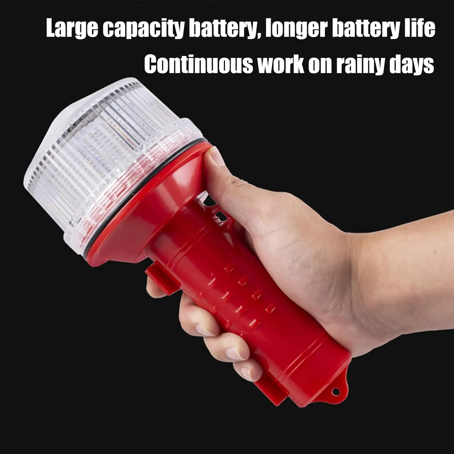 Marine Emergencyy Strobe - Safety Light, Rescue Beacon | Waterproof Blinking Survival Accessory with Rugged Case, Enhancing Visibility in Offshore Situations, Useful During Open-Water Voyages, Night