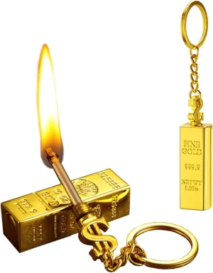 Match Kerosene Lighter, Multi-Function Portable Lighter, Keychain Design, Slide Ignition, Waterproof Matches, Suitable for Camping/Hiking (Kerosene not Included)