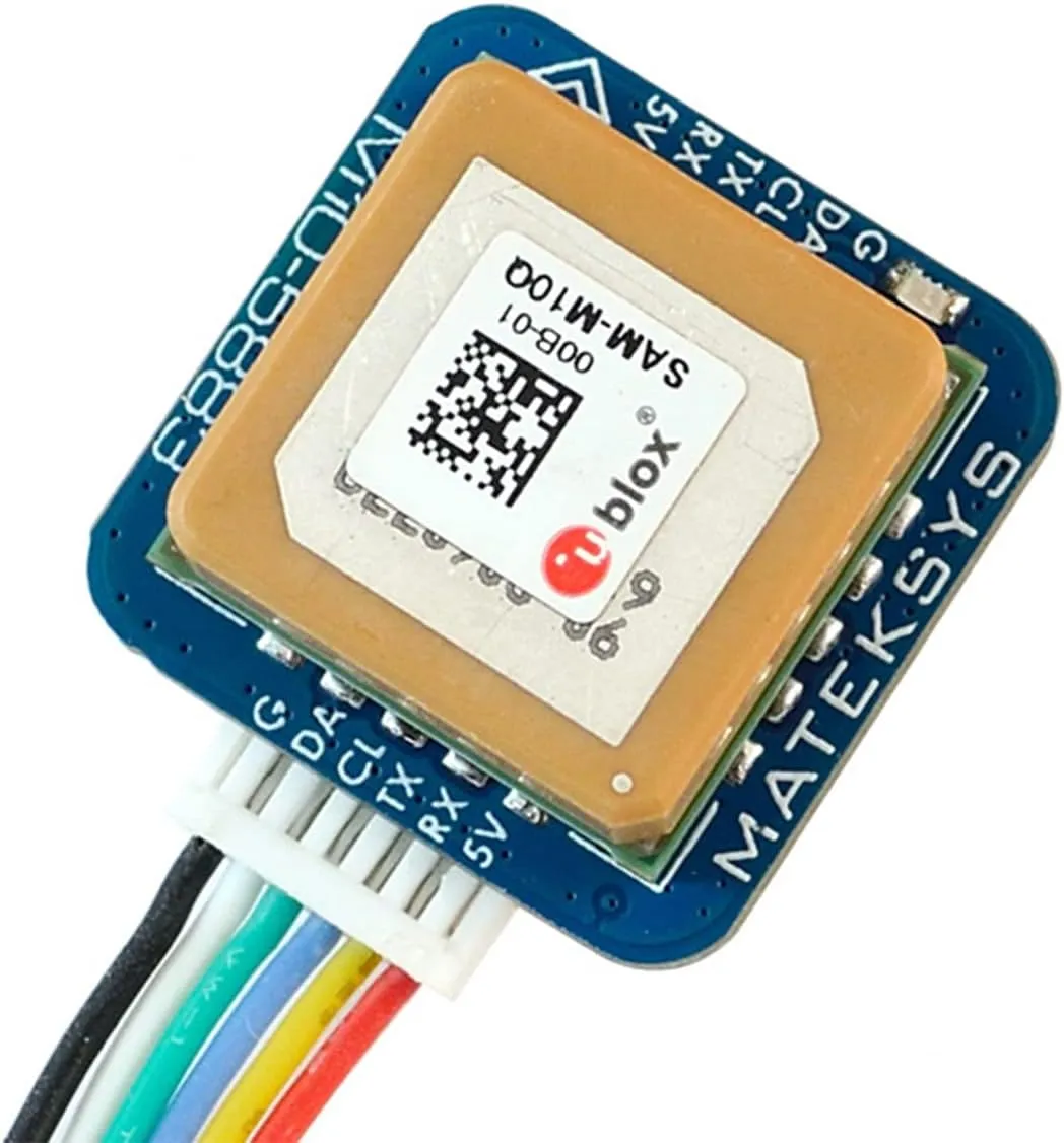 Matek M10Q-5883 GNSS Compass Module GNSS Ublox SAM-M10Q QMC5883L Magnetic Compass for RC Drone FPV Racing