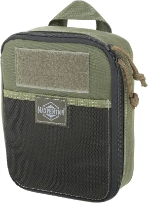 MAXPEDITION Beefy Pocket Organizer, Compact, MOLLE-Compatible, 1000D Nylon Tactical Pouch, Everyday Carry Tool and Gear Storage for Outdoor, Tactical, Survival, 0266
