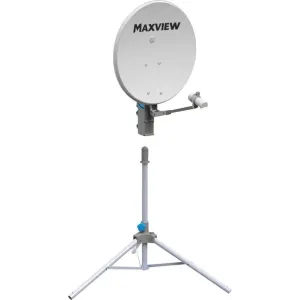 Maxview precision portable tripod system - Twin LNB-55cm dish MXL012/55TWIN