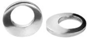 MCGARD 78714 Stainless Steel Cragar Offset Hole Mag Washer - Pack of 10,Silver