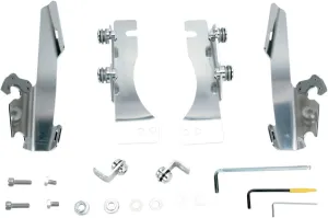 Memphis Shades MEM8979 Trigger-Lock Mounting Kit (Polished for Suzuki VL800 Boulevard C50 and Intruder 2001-2013)