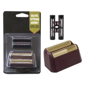 Men Shaver Razor Foil & Blades Kit Replacement Compatible for Wahl 5-Star Series Finale Replacement Foil and Cutter Bar Shaver Assembly #7043/7031-100 & #8164,#8061-100