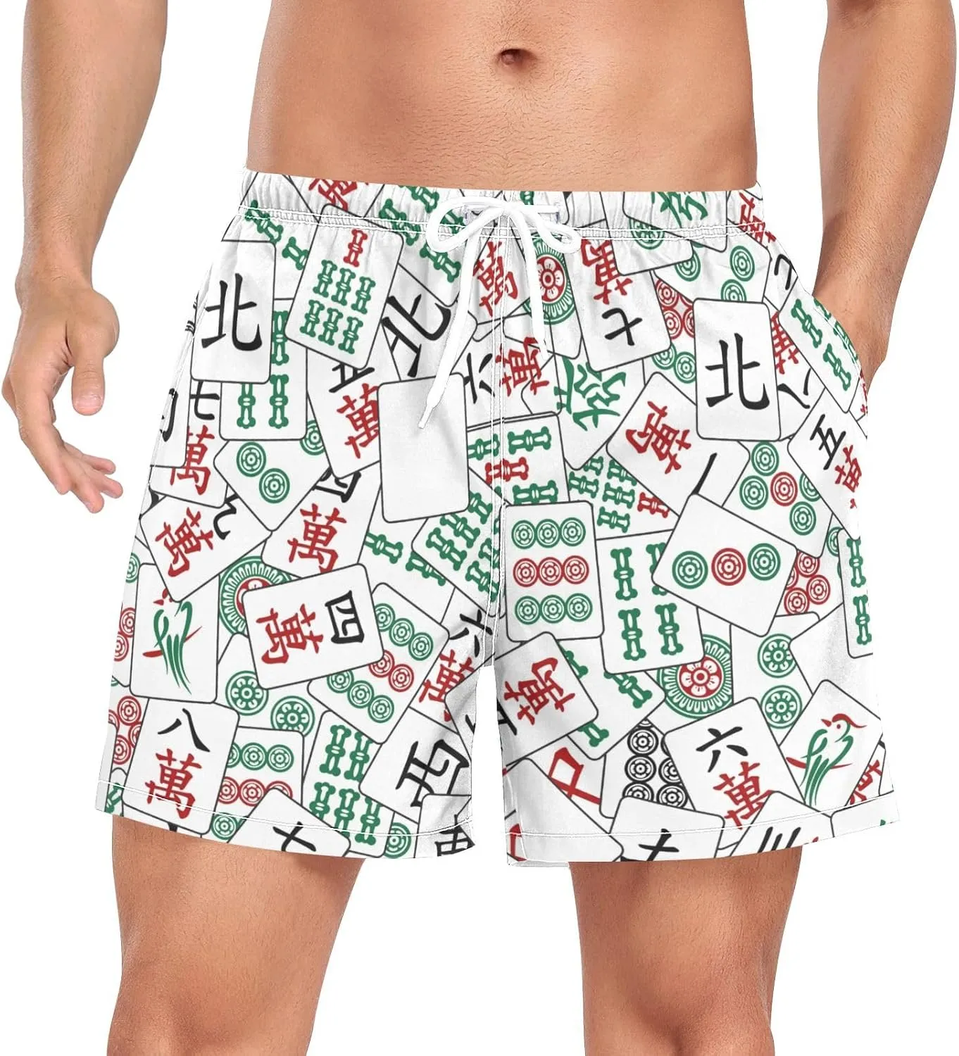 Men's Athletic Shorts Ice Cream Doughnuts Cupcakes Mens Gym Running Shorts for Men Boys Quick Dry S