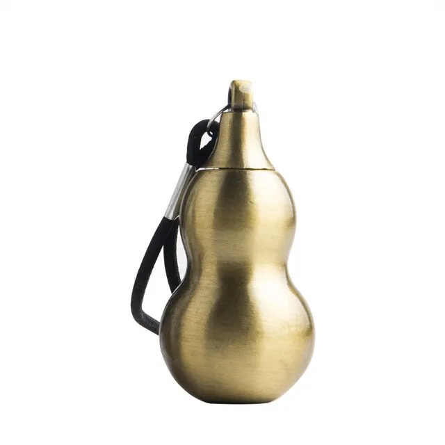 Metal Fiery Permanent Matches Compact Lighter