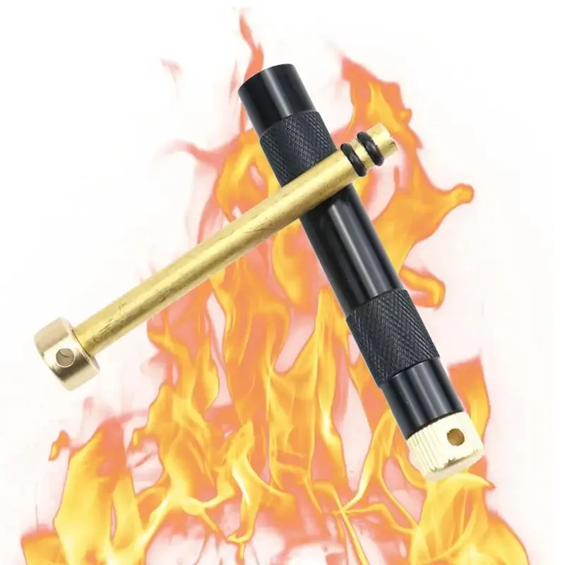 Metal Fire Piston Fire Starter for Camping & Survival