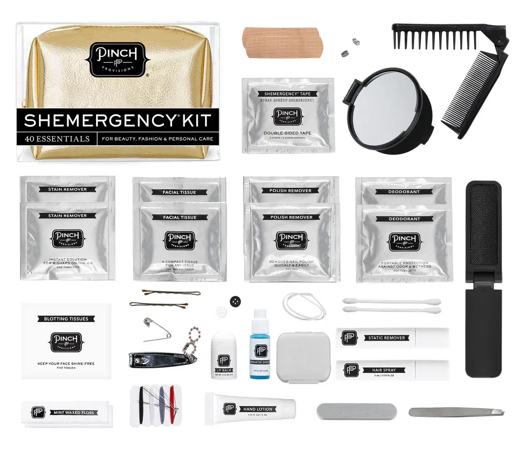 Metallic Vegan Shemergency Survial Kit