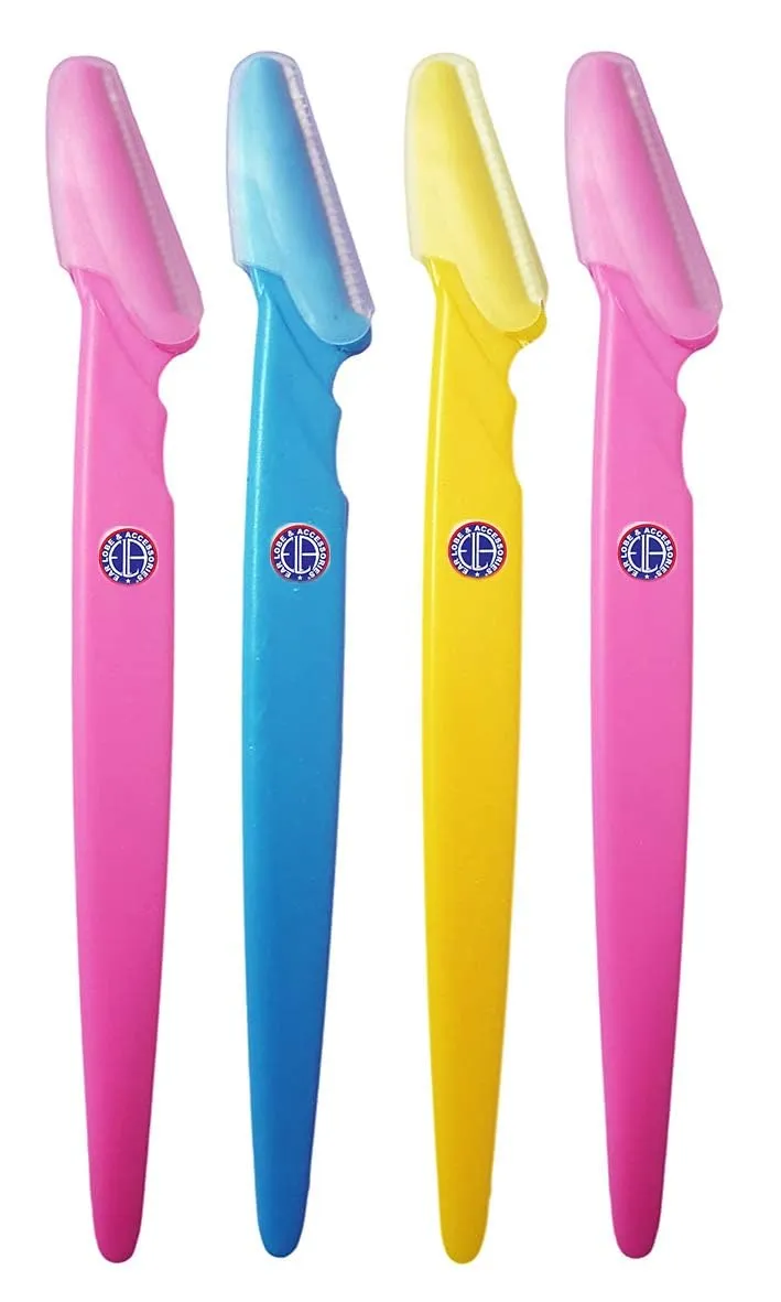Metrey Eyebrow Razor for Women & Girls Set of 4 pcs