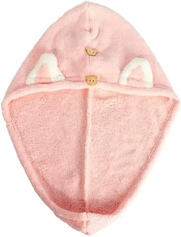 Microfiber Dry Hair Cap, Quick-Drying Towel for Women, Super Absorbent Hair Wrap, No Slip, Lightweight Bathing Tool