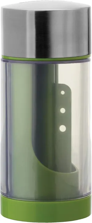 Microplane Herb Grinder and Leaf Stripper Seasoning Herb Mill (Stainless Steel)