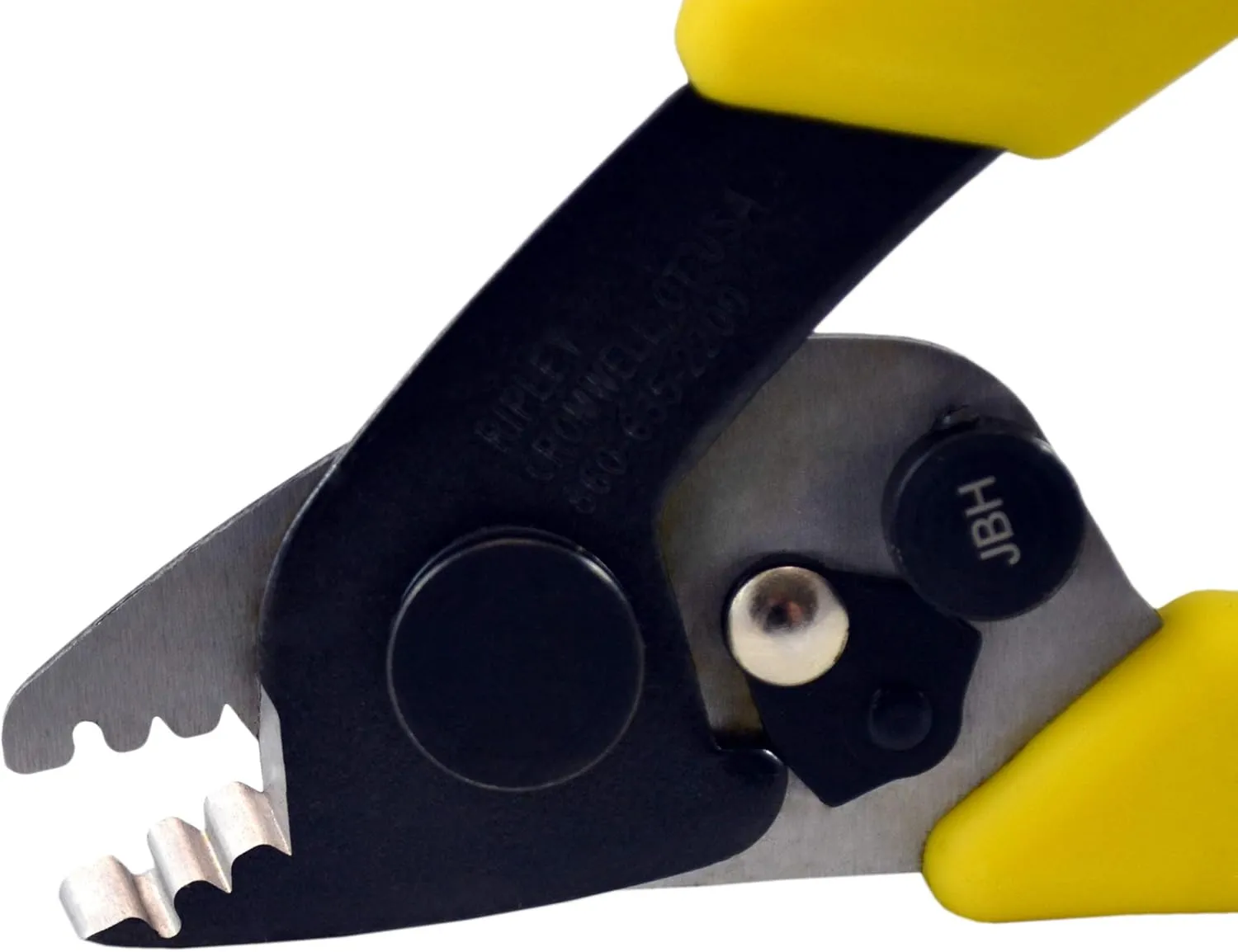 Miller CFS-3 Series Three-Hole Wire Stripper Tool for Working Technicians, Electricians, and Installers, Safe Cable-Splicing Tool, Easily Portable Wire Stripper, 4.2 Ounces