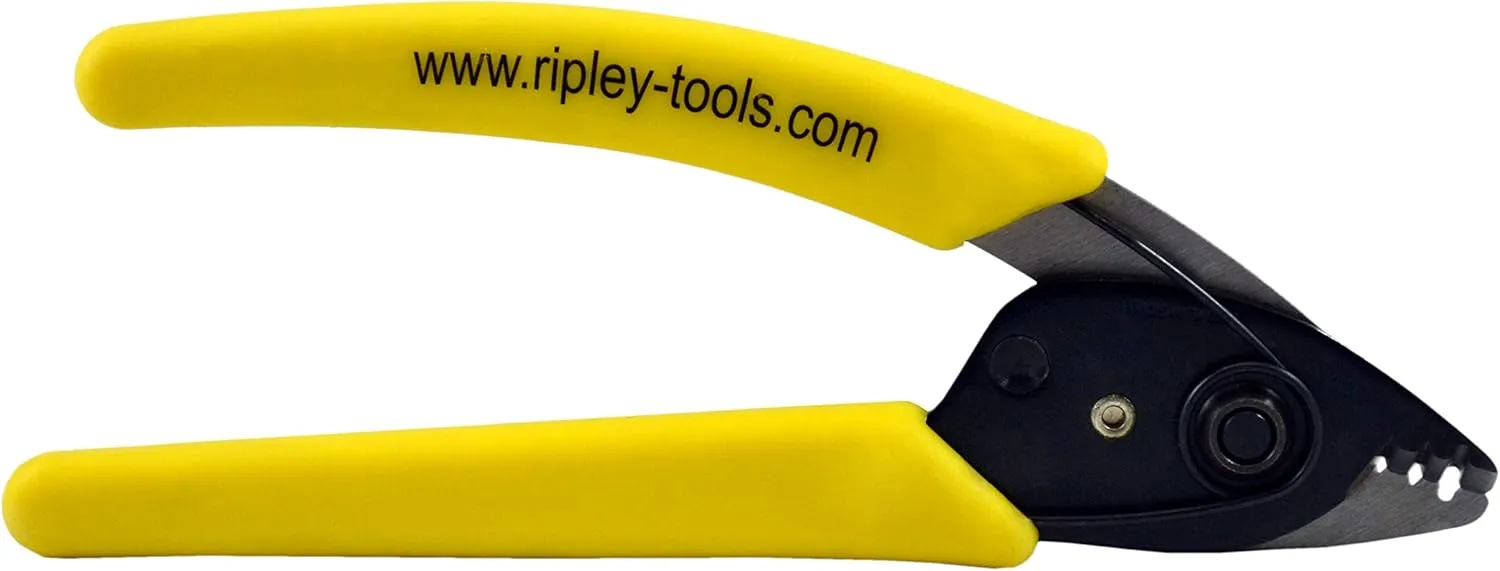 Miller CFS-3 Series Three-Hole Wire Stripper Tool for Working Technicians, Electricians, and Installers, Safe Cable-Splicing Tool, Easily Portable Wire Stripper, 4.2 Ounces