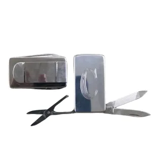 Money Clip - Silver Multi Tool