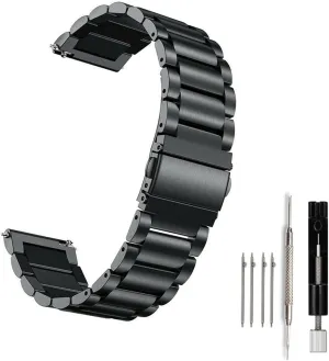 Moran Stainless Steel Watch Band Quick Release Replacement Metal Strap 20mm 22mm for Men Women