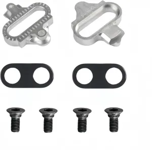 Mountain Bike Cleats Compatible with Shimano SPD Pedals Stainless Steel Pedal Cleat Set Multi-Directional Release Type Match SH51-56