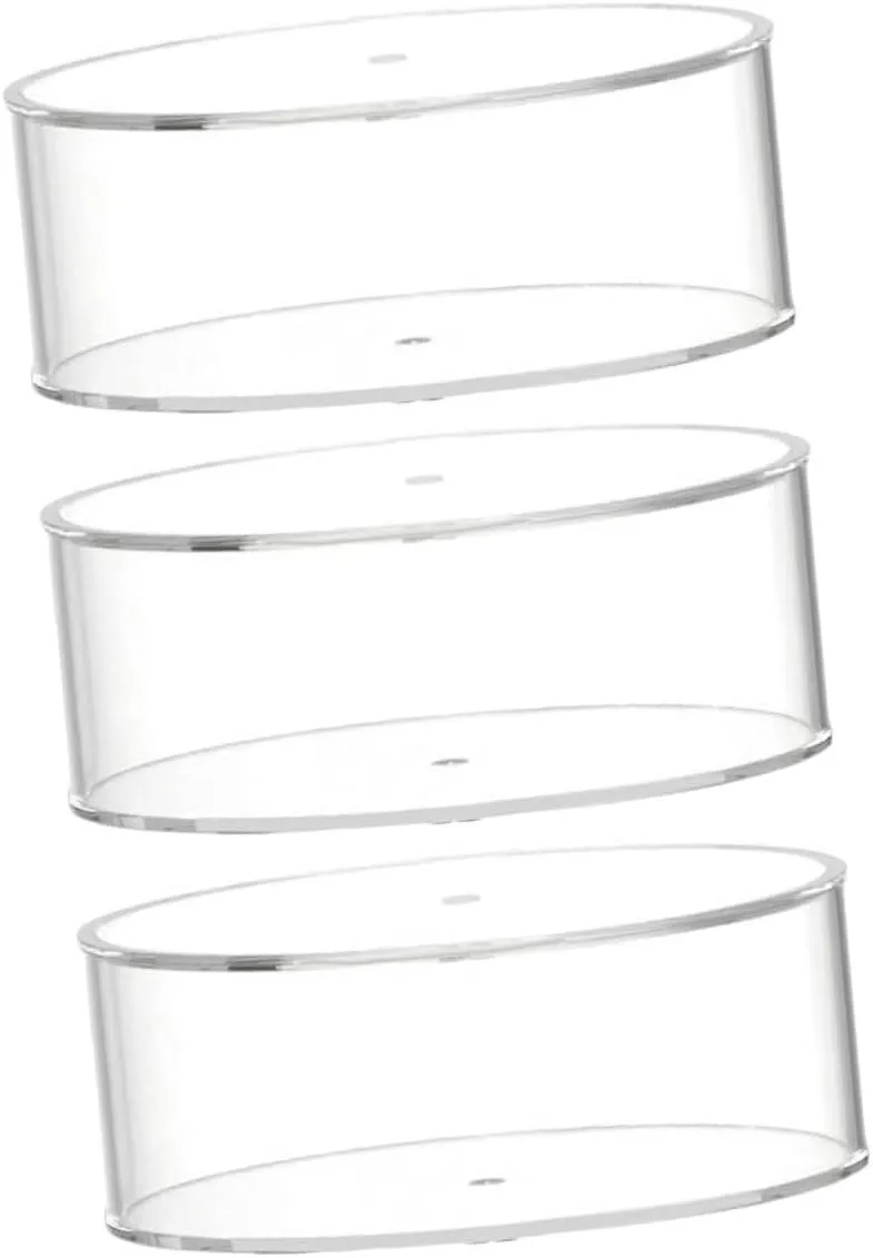 Multi-layer Transparent Belt Storage Box Stackable Watch Organizer for Jewelry Display Compact Design for Closet and Home Decor for Women and Girls