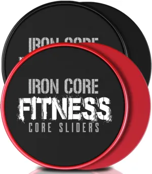 Multi Pack Core Sliders. Sliders Fitness 2 pack Includes 1 Black Set and 1 Set of Red discs. For group fitness or at home workouts. A favourite of Personal Trainers. Fitness Discs Sliders Bulk