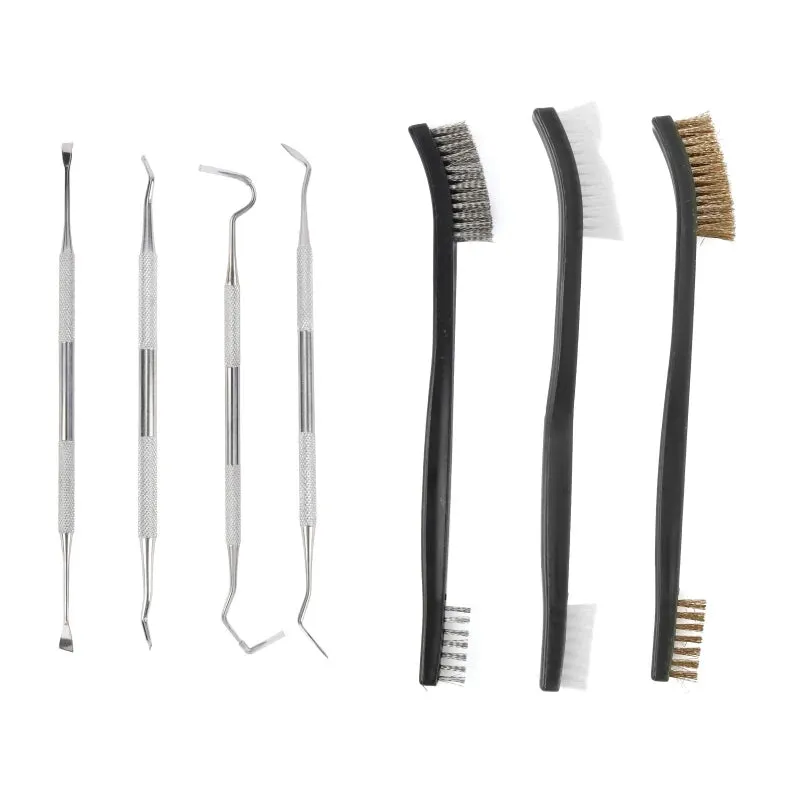 Multi-Tool Cleaning Kit with Brushes