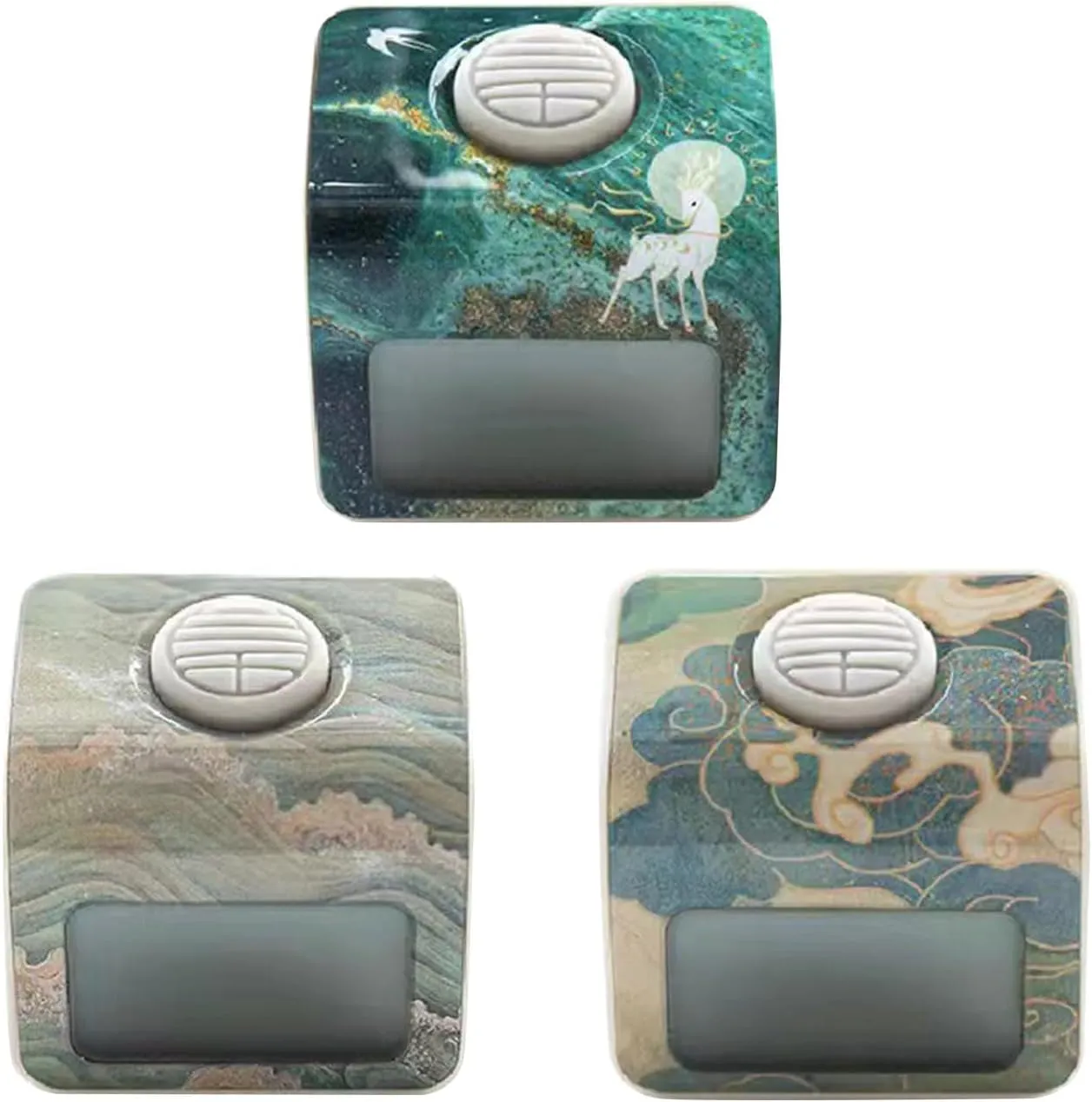 Multifunctional Counting Device Plastic Counter With 9 Channels & Reminder Lightweight Perfect For Night Use 9 Channel Counter Portable ABS Counter With Night Light & 9 Channels Upgraded