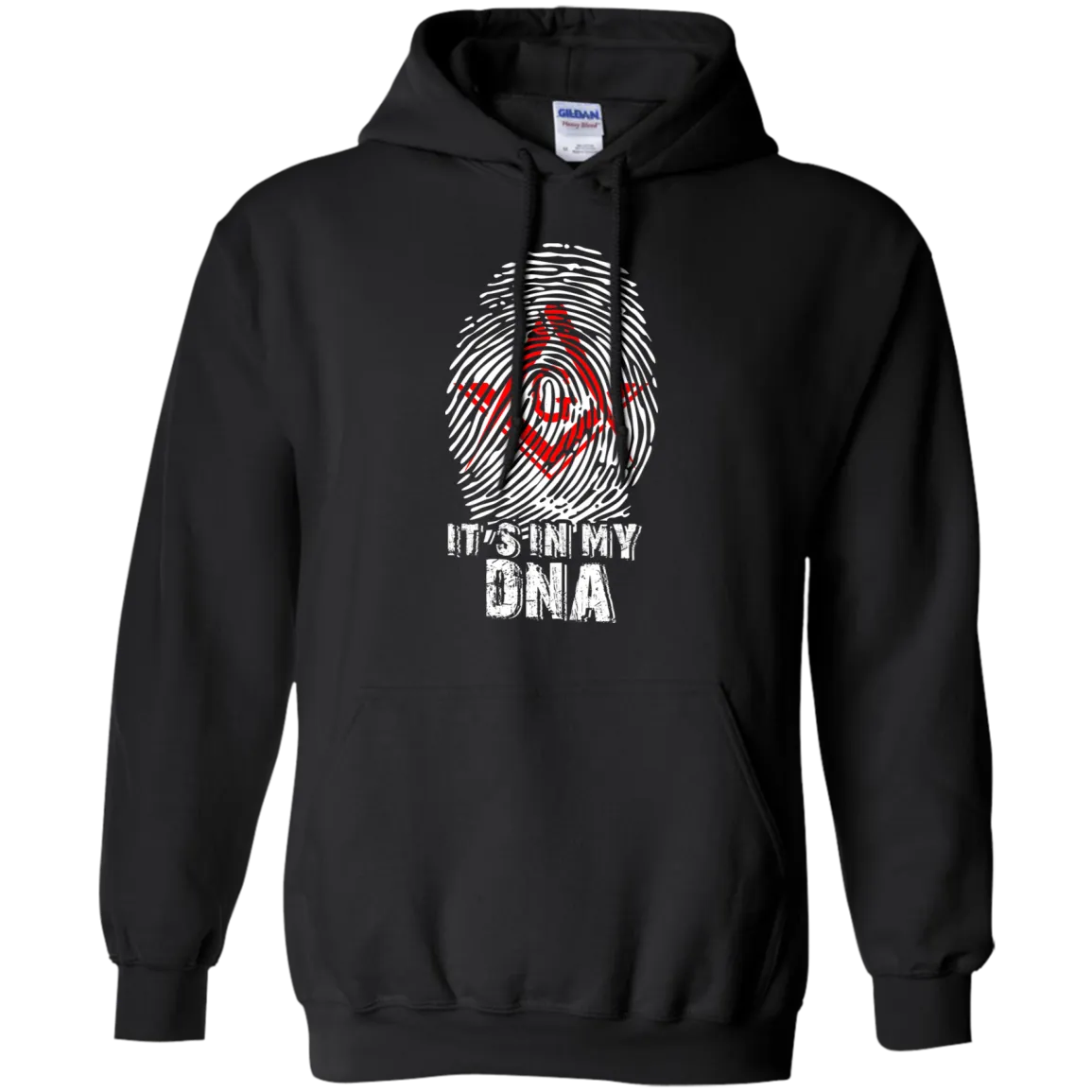 My DNA Fingerprints Freemason Square & Compass Symbol