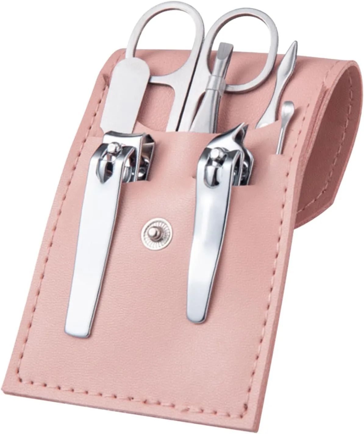 Nail Care Kit - 7Pcs Nail Clipper Kit Stainless Steel Nail Clipper Set Complete Set of Nail Clippers Nail Clippers 7 Piece Set of Manicure Tools Suitable for Both Men and Women