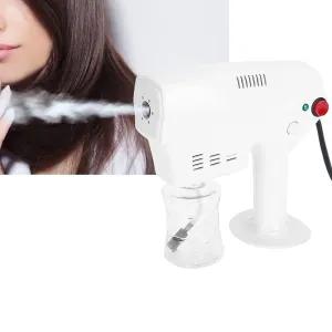 Nano Sprayer, Multifunctional Nano Steam Gun, Steamer Gun for Hair, Hair Coloring Dyeing Steamer Humidifer Hair Care Tool Us Plug