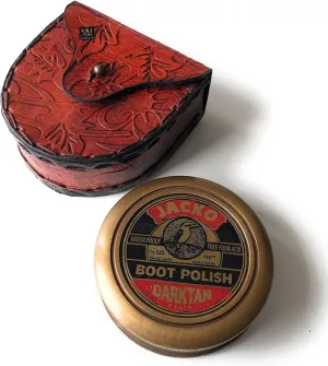 NauticalMart Brass Antique Jacko Boot Polish Magnetic Compass 2"