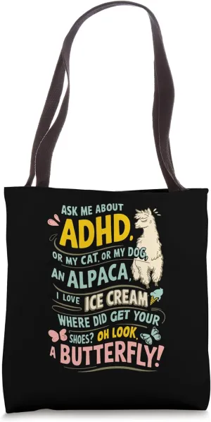 Neurodiversity Spectrum Mental Disorder Autism Awareness Tote Bag