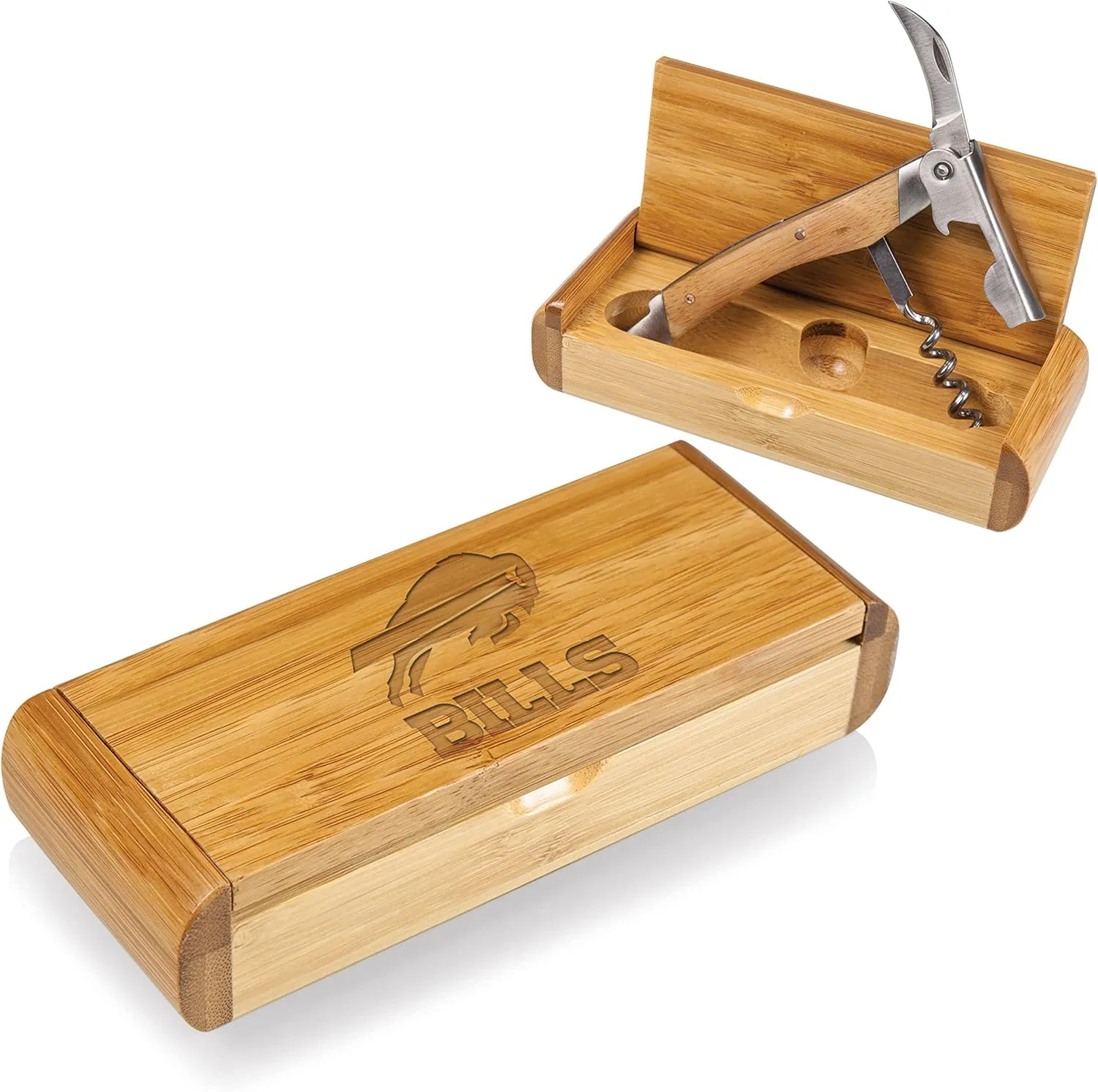 NFL Dallas Cowboys Elan Engraved Tool Set, One Size, Bamboo